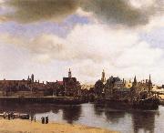 Jan Vermeer, View over Delft
